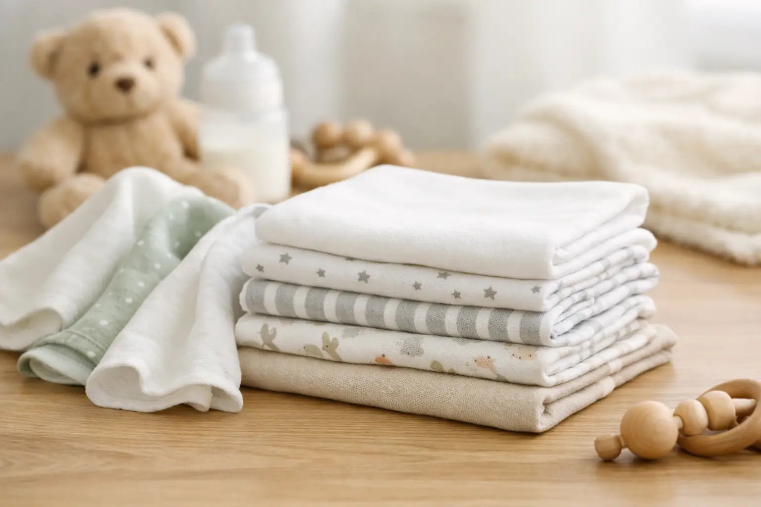 How Many Burp Cloths Needed for Baby?