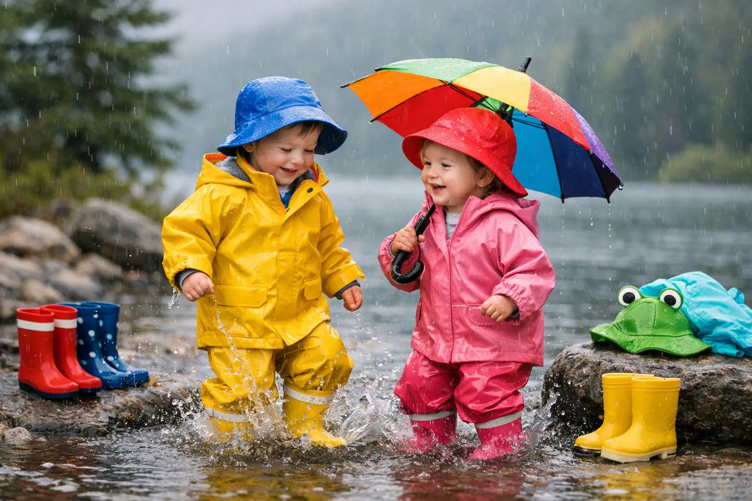 Best Toddler Rain Gear for Canadian Wet Days