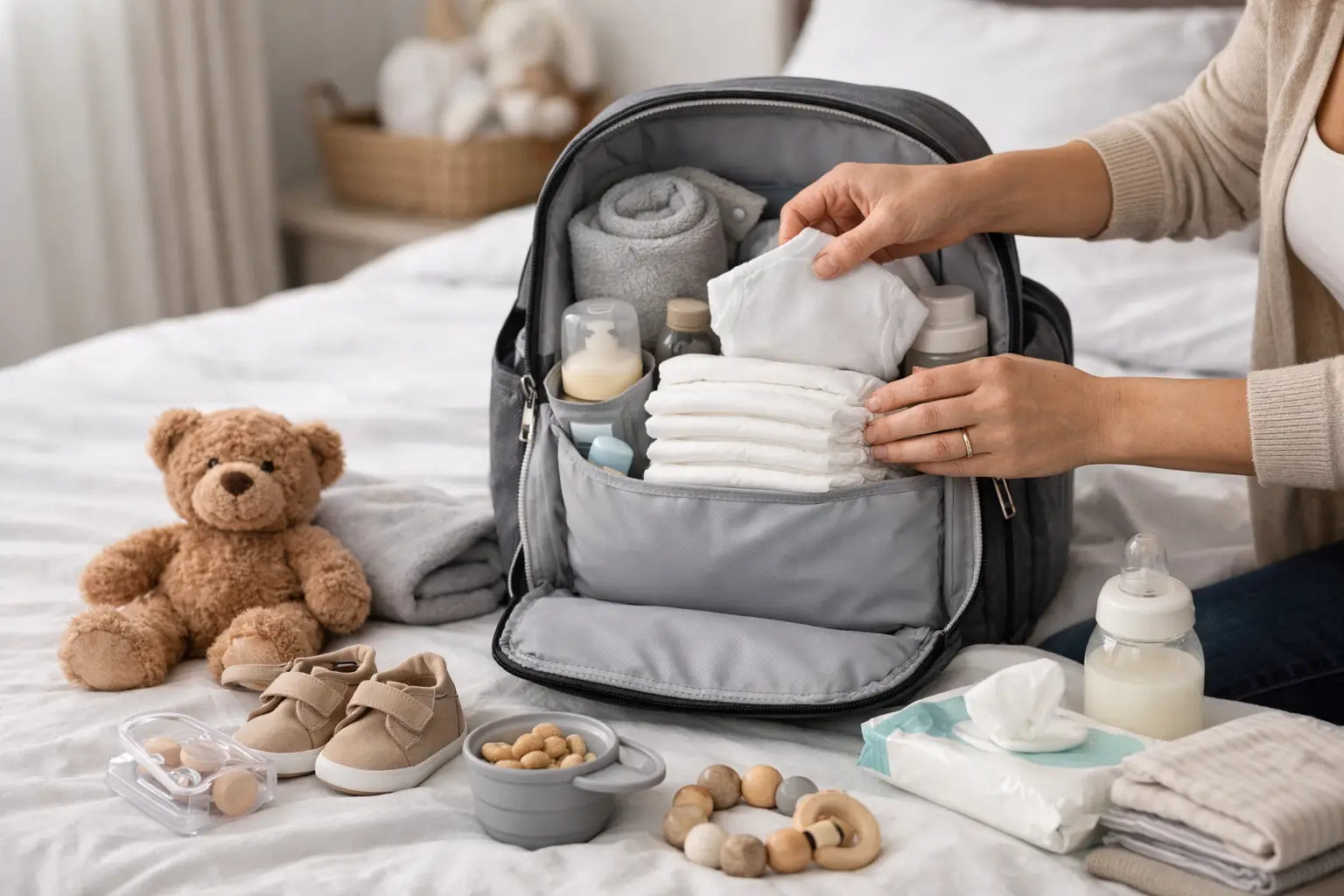 How to Pack Diaper Bag Without Overpacking