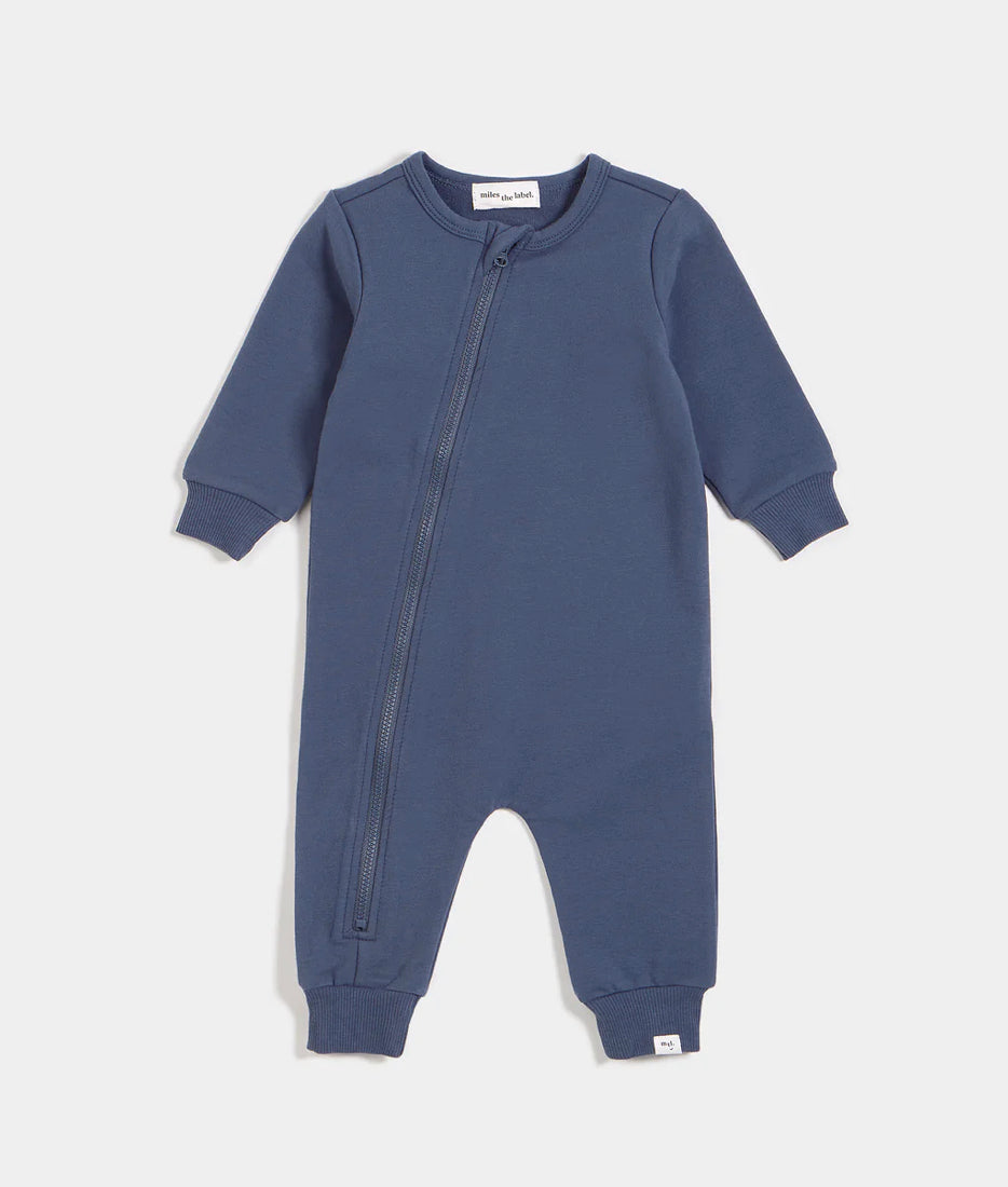 French Terry Playsuit - Blue