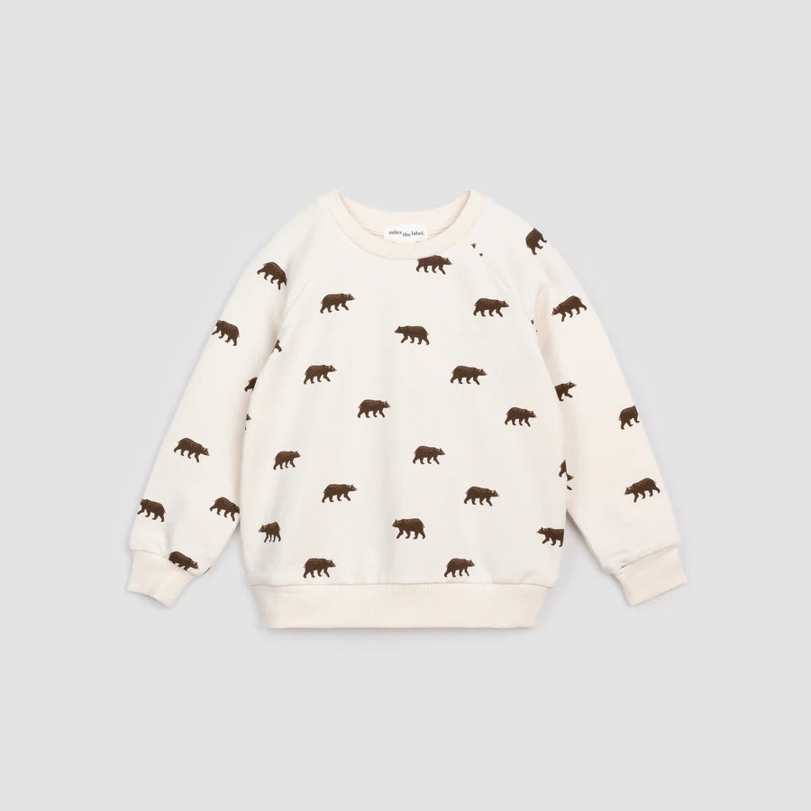 Grizzly print Sweatshirt