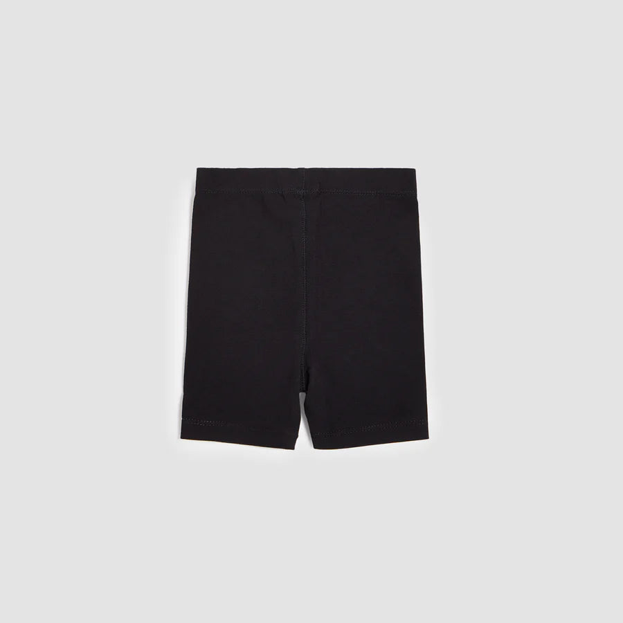 Basic black bike shorts discount