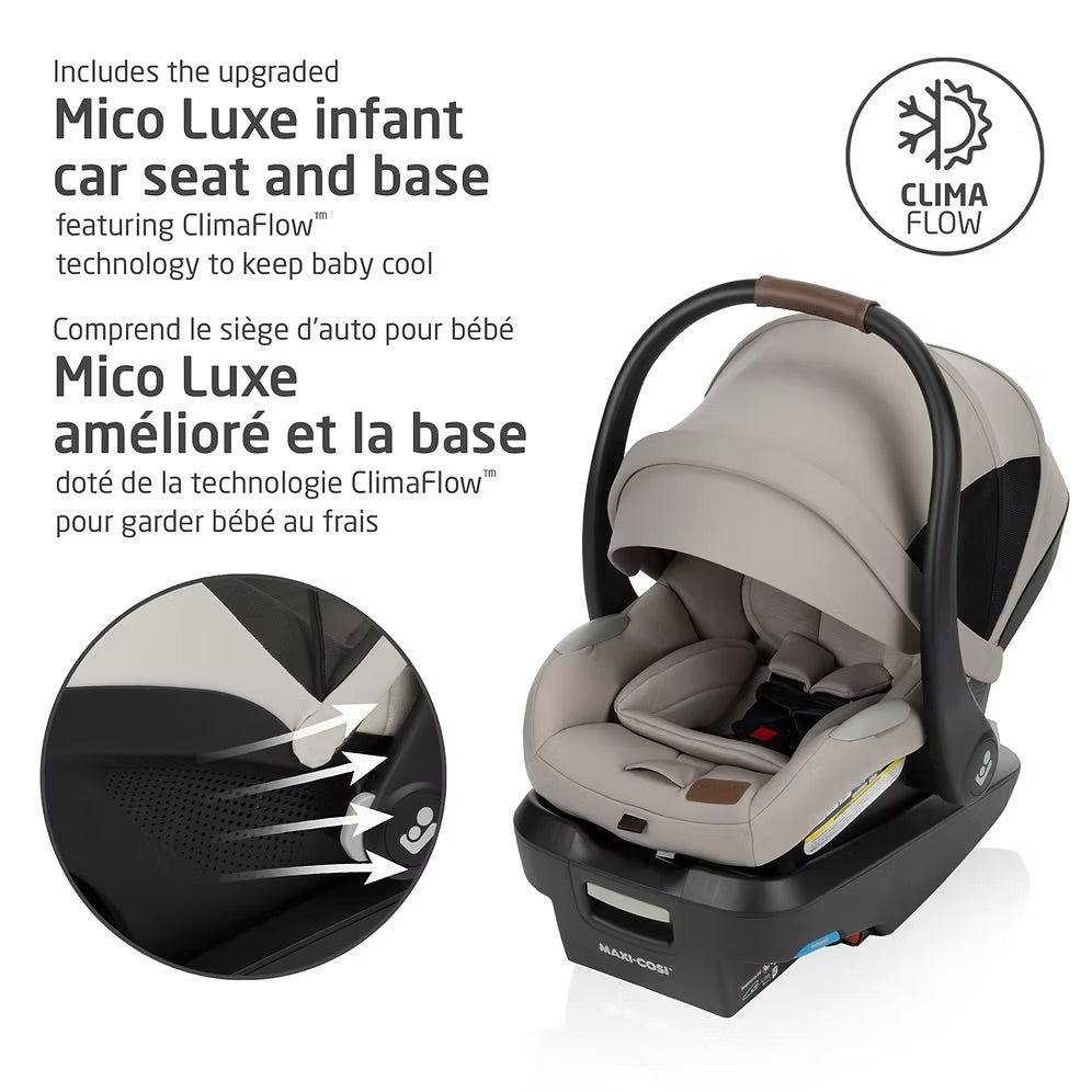 maxi cosi zelia base Maxi Cosi Next Generation Zelia Luxe 5-in-1 Modular Travel System