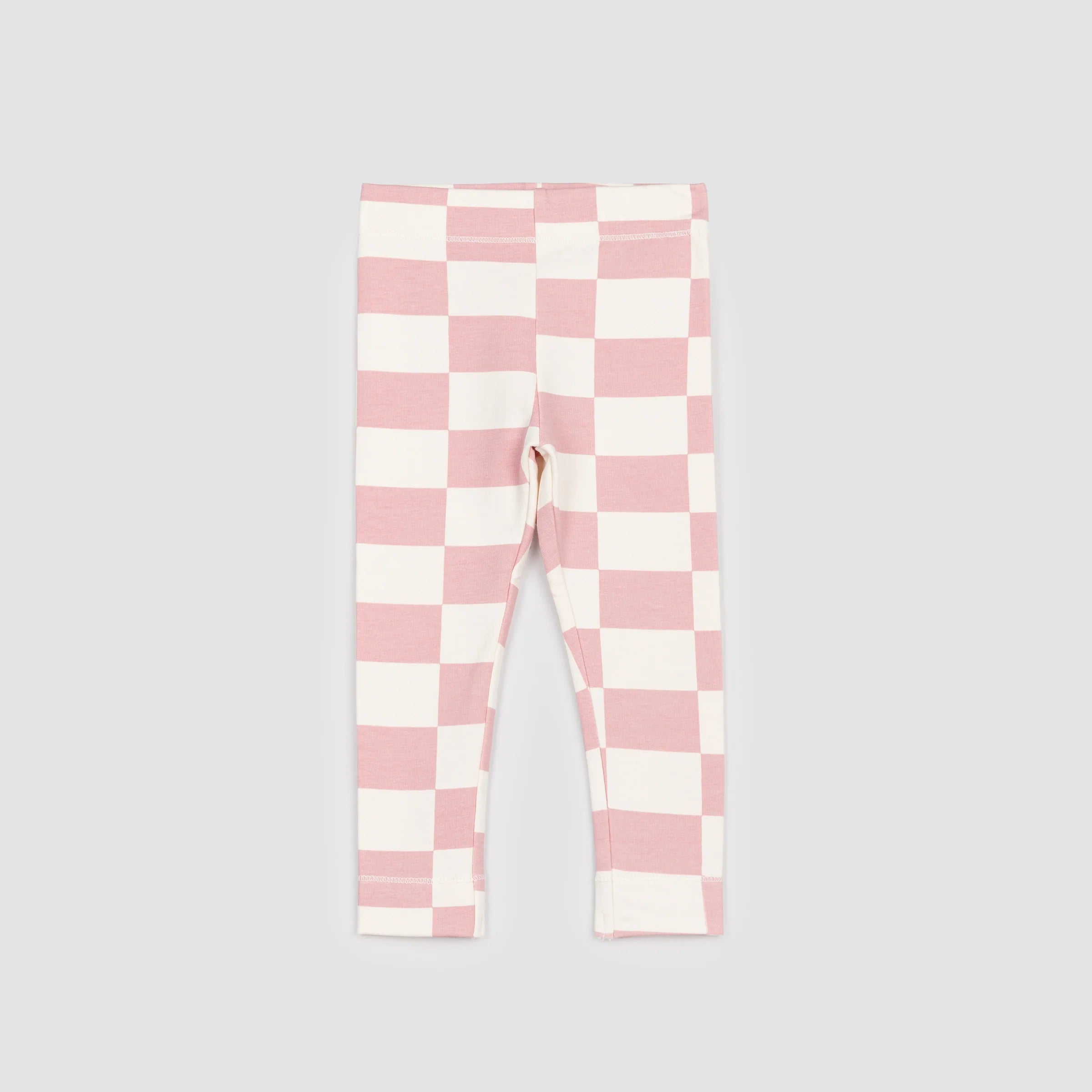 Baby Pink Checkered Leggings