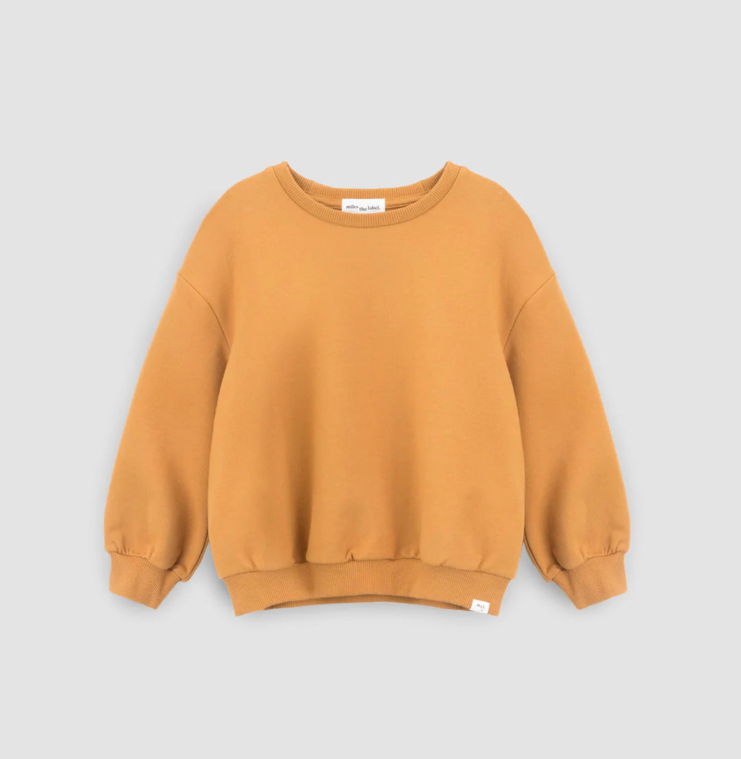 Basics Fleece Girls' Sweatshirt in Dijon