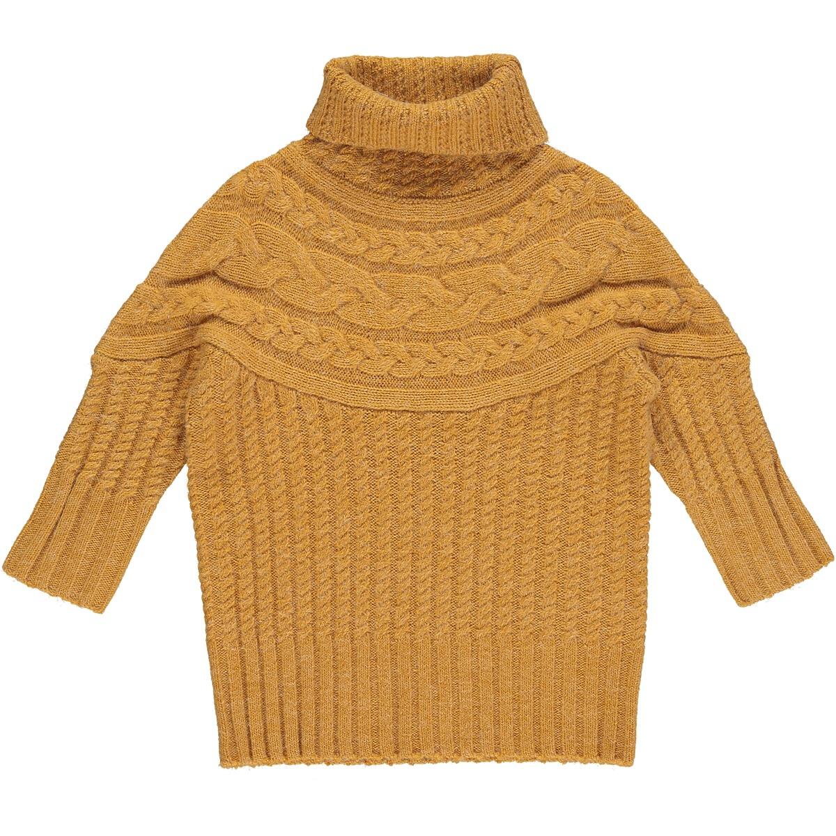 Samantha Knit Sweater - Gold
