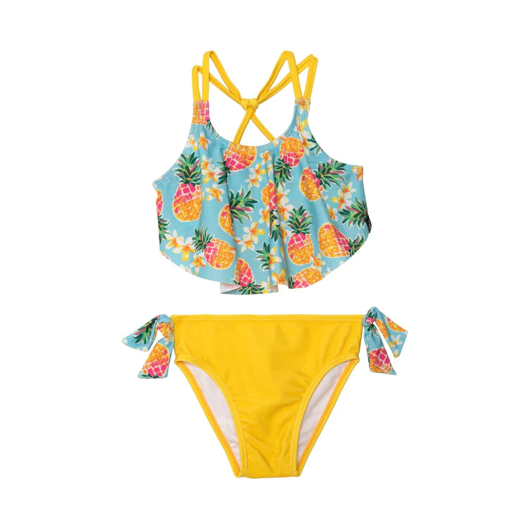 Swimsuit Two Piece - Tropical Pineapple