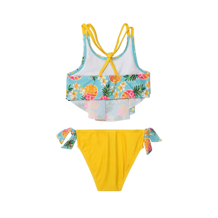 Swimsuit Two Piece - Tropical Pineapple
