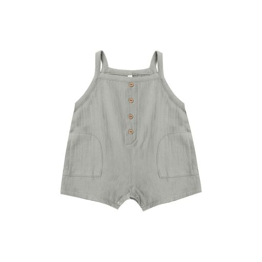 Short Romper with Buttons