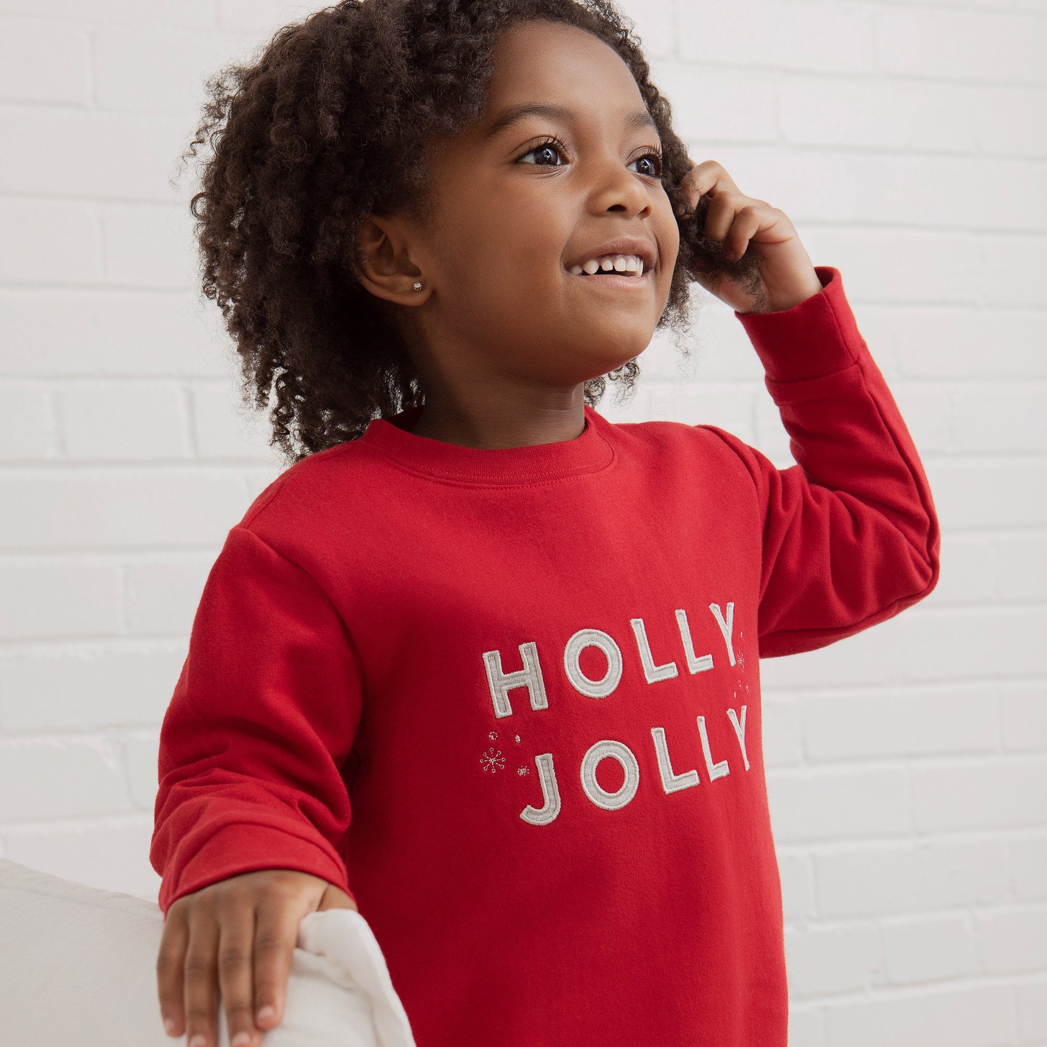 Holly Jolly Sweatshirt - Red