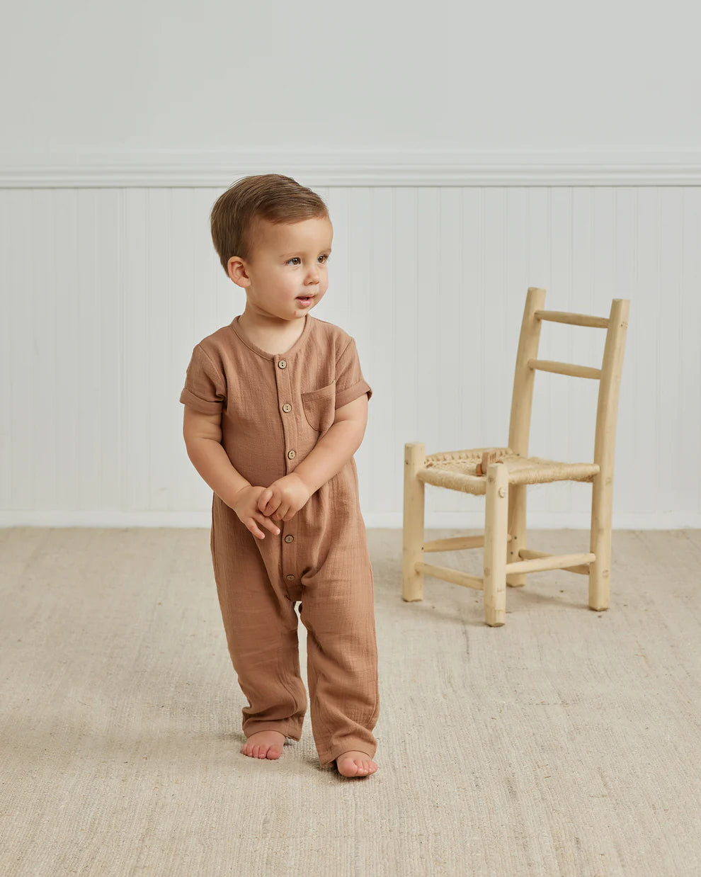 Charlie Jumpsuit - Clay
