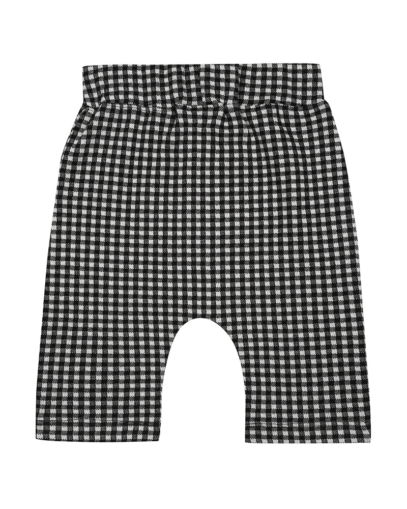 Check Jacquard Shorts - Grey